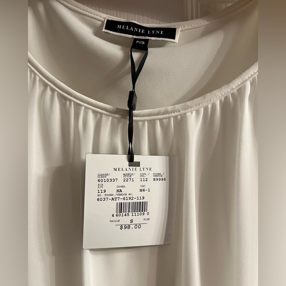 Winter white / off white blouse - Picture 3 of 5